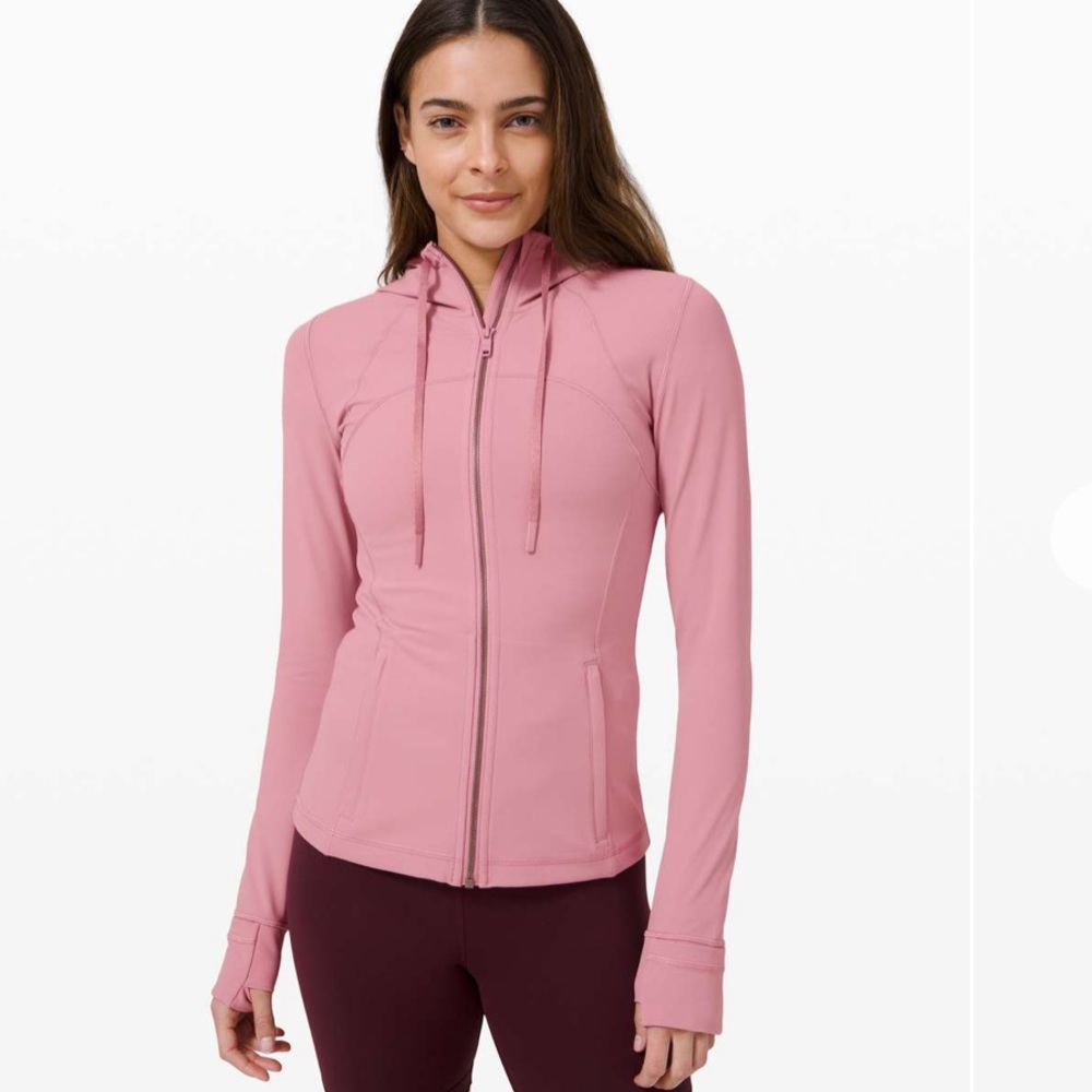 Lululemon Hooded Define Jacket Nuuk Pink Taupe 10